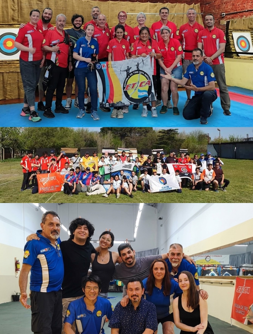 Clase de tiro con arco en ETCA