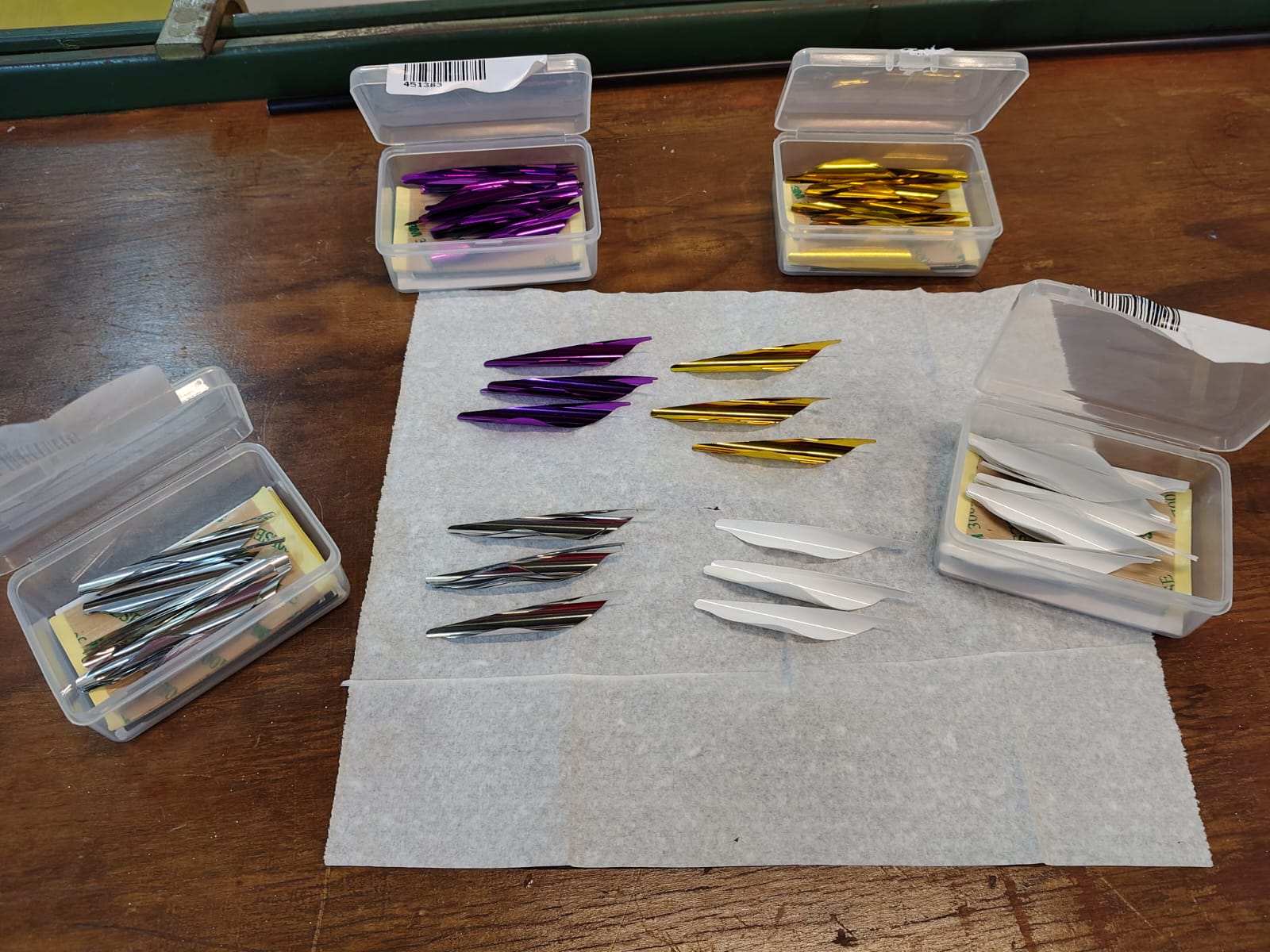 Vanes Sanlida X10 para flechas de carbono